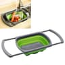Retractable Sink Colander Basket For Kitchen Adjustable Vegetable Washing Strainer 6