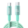 100W USB C Fast Charging Cable Nylon Braided Type C Cord With E Marker Chip 12