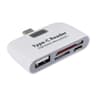 USB C Card Reader Hub With SD TF Support And USB Adapter Multi Port Type C Reader 8