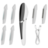 Electric Eyebrow Trimmer  Facial Hair Remover For Women With Light 12