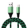 Durable Nylon USB C Charging Cable Fast Data Sync USB To Type C Cord 1