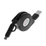 Retractable 2 In 1 USB Cable 1m Fast Charging Micro USB To Type C Cable 0