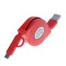 Retractable 2 In 1 USB Cable 1m Fast Charging Micro USB To Type C Cable 8