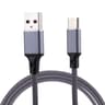 1m USB C Charging Cable Nylon Braided Fast Charging Type C Data Sync Cord 10
