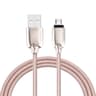 Durable Micro USB Charging Cable 1M Woven Fast Sync Cable With Copper Cores 0