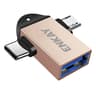 2 In 1 USB C  Micro USB OTG Adapter USB High Speed Data Transfer Dongle 5