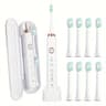 IPX7 Waterproof Sonic Electric Toothbrush With 8 Brush Heads And 5 Modes 11