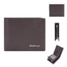 Men RFID Leather Zip Wallet Large Capacity Multi Card Holder With Coin Pocket 8