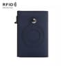 Anti Theft AirTag Wallet Slim RFID Card Holder Leather Magnetic Wallet For Men 7