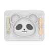 Panda Shape Silicone Suction Plate For Babies And Toddlers With Divided Sections 5