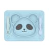 Panda Shape Silicone Suction Plate For Babies And Toddlers With Divided Sections 4