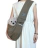 Cozy Cotton Pet Carrier Bag For Small Dogs  Cats With Safety Buckle And Storage Pocket 8