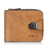 Vintage RFID Men Wallet With Zipper Coin Pocket  Multi Card Holder 8