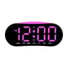 Smart LED Digital Alarm Clock with Night Light, Dual Alarms, Date & Temperature Display