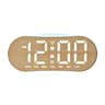 Smart LED Digital Alarm Clock with Night Light, Dual Alarms, Date & Temperature Display
