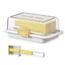 Butter Slice Keeper Box with Measuring Spoon Lid for Precise Portions and Fresh Storage
