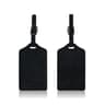 PU Leather Luggage Tag  Boarding Pass Holder Set 4