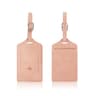 PU Leather Luggage Tag  Boarding Pass Holder Set 5