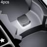 4PCS USB Car Interior LED Ambient Lights Multi Color Atmosphere Lighting Kit
