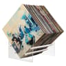Industrial Vinyl Record Storage Rack  Metal Book Magazine Organizer Stand 5