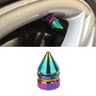 Universal Aluminum Alloy Tire Valve Caps For Cars  Bicycles Dustproof Leak Protection 6
