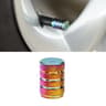 Universal Aluminum Alloy Tire Valve Caps For Cars  Bicycles Dustproof Leak Protection 7