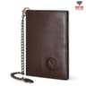 Airtag Compatible RFID Leather Wallet With Tracker Holder And Pull Out Card Case 9