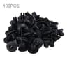 Universal Auto Body Push Rivet Clips Set 100PCS Plastic Fastener Retainers For Bumpers  Fender Pane 2