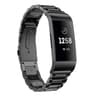 Premium Stainless Steel Watch Band For Fitbit Charge 3 With Secure Slingshot Buckle 4