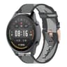 22mm Nylon Watch Band Stripe Weave Replacement Strap For Garmin Vivoactive 4 Xiaomi Mi Watch Color 6