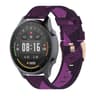 22mm Nylon Watch Band Stripe Weave Replacement Strap For Garmin Vivoactive 4 Xiaomi Mi Watch Color 10