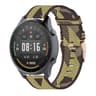 22mm Nylon Watch Band Stripe Weave Replacement Strap For Garmin Vivoactive 4 Xiaomi Mi Watch Color 9