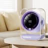 F15 Portable Desk Fan With Digital Display Rechargeable Office Desk Fan And Smart Timer 12