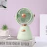100 Speed Portable Desk Fan USB Rechargeable Mini Fan With Adjustable Angle For Office Bedroom And  9