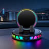 Auto Lock Wireless Car Charger Dashboard Phone Holder With 360 Rotation And RGB Light 13