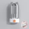 Automatic Cotton Pad Dispenser Wall Mounted Transparent Cotton Pad Holder Makeup Organizer With 50  7