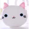 Cute Cat Plush Coin Purse Soft Cat Coin Purse Zipper Kids Coin Wallet 2
