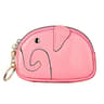 Genuine Leather Elephant Coin Purse For Women Soft Cowhide Zipper Mini Wallet 8
