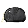 Genuine Leather Elephant Coin Purse For Women Soft Cowhide Zipper Mini Wallet 9