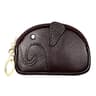 Genuine Leather Elephant Coin Purse For Women Soft Cowhide Zipper Mini Wallet 10