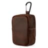 Crazy Horse Genuine Leather Waist Pouch Clip On Coin Purse for Keys Cash and Outdoor Everyday Carry