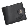 Mens Bifold Wallet With Magnetic Clasp Multi Card Holder Zipper Coin Pocket PU Leather Wallet 9
