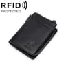 RFID Leather Wallet For Men Multi Slot Card Holder Wallet With Detachable Coin Purse 9