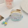 Cute Portable Wireless Earbud Case Soft Polyester Bluetooth Earphone Case Protective Storage Pouch 9