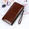 Elegant Womens Wristlet Wallet Large Capacity Long Zipper Wallet With Multi Card Slots 6