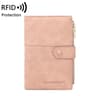 RFID Blocking Travel Passport Wallet Multi Card Document Organizer With Zipper 9