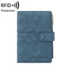 RFID Blocking Travel Passport Wallet Multi Card Document Organizer With Zipper 10