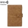 RFID Blocking Travel Passport Wallet Multi Card Document Organizer With Zipper 11
