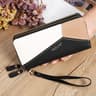 Elegant Womens Long Wallet Double Zipper Phone Wallet With Card Holder And Coin Purse 11