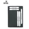 RFID Blocking Card Holder Wallet With Zipper Coin Purse Compact Multi Card Organizer 9